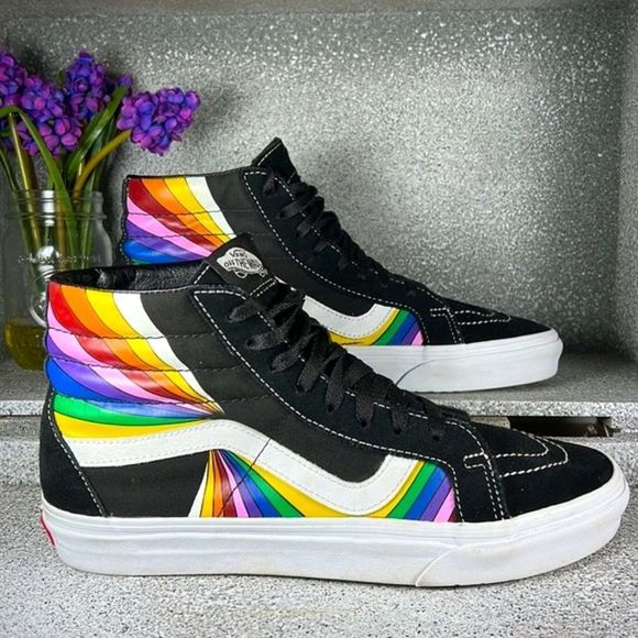 VANS UNISEX REFRACT SK8-HI REISSUE SHOES Sneakers Size 9.5 11 - Picture 1 of 9